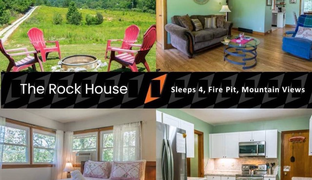 The Rock House-Fire pit~$375 Free Activities Daily