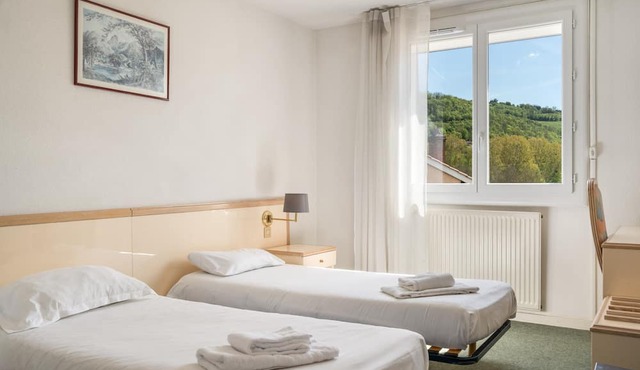 Twin Room Nº109 Clos des Monts Lyonnais