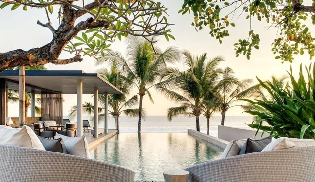 Beachfront 6BR Private Pool Villa in Soori Bali with private Butler