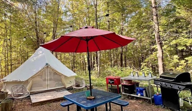 Glamping At The Koi Pond