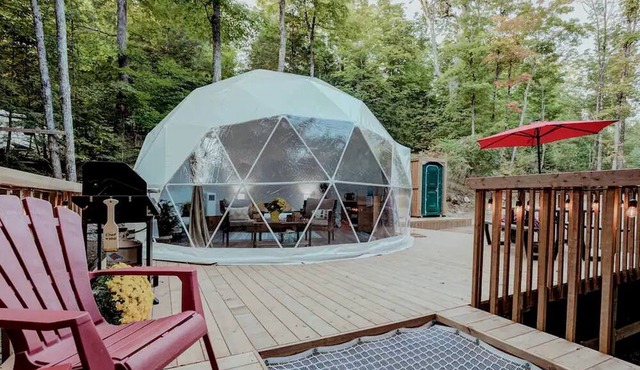 Ravine Dome overlooking the Mississippi River