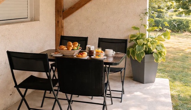 Charming, independent apartment, private garden, vineyard view, 18th century estate