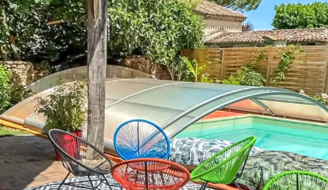 Longère Authentique piscine