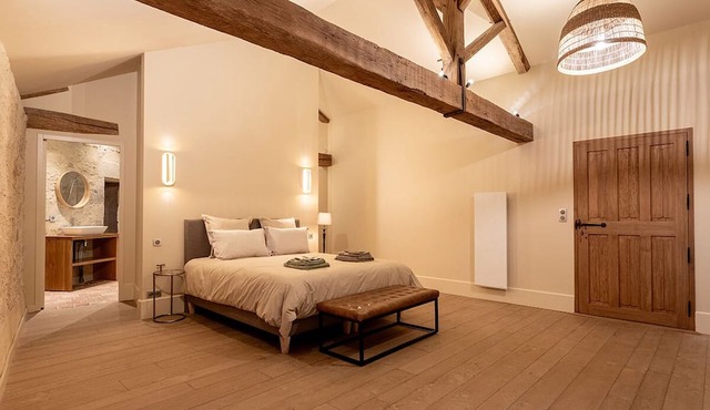 Matrimonial suite in the Château des Ducs de Mortemart