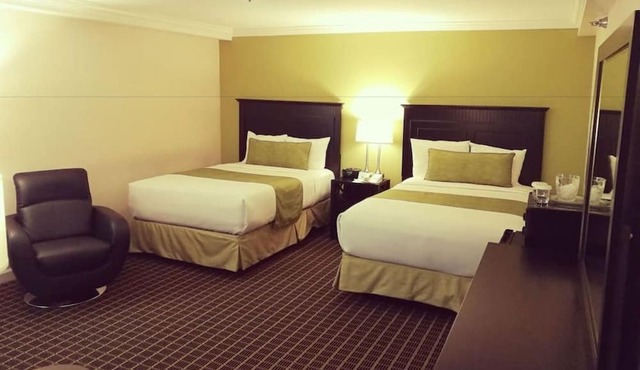 Wilshire Grand Hotel Vibrant Studio w Garden View