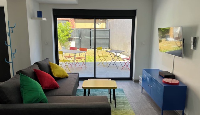 Maison calme missions pro - 2 workspaces - Private parking lot - Valenciennes