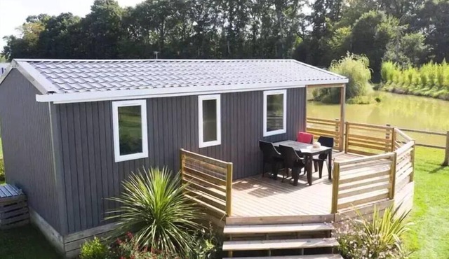 Mobil-home | Comfort | 2 Bedrooms | 4 persons | Single terrace | TV