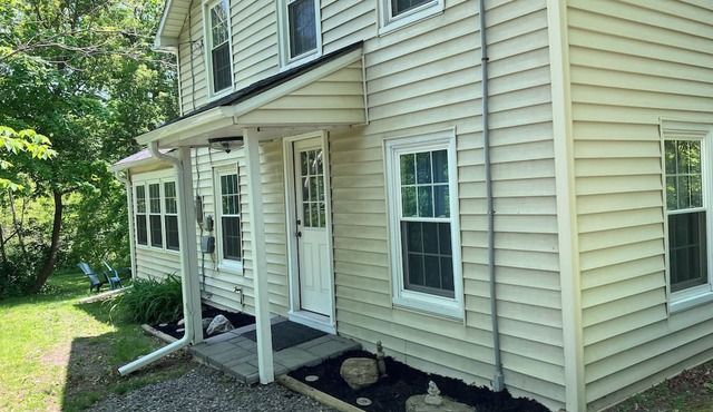 Renovated house. Built in 1890s. No neighbors in sight.