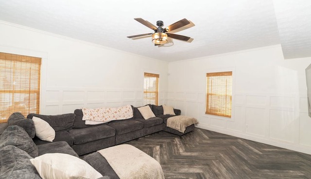 Spacious 4-bedroom house in peaceful Tipp City with in-ground heated pool.