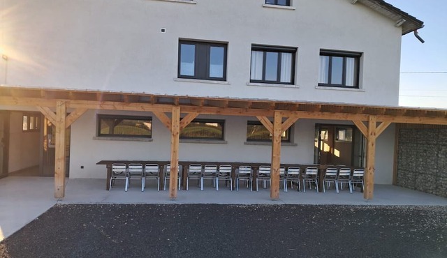 Holiday Home 'Grand Gîte - Sallle De Réception' with Private Terrace, Wi-Fi and Air Conditioning