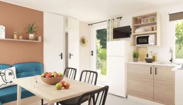 Mobile Home with Terrace for 6 in Illiers-Combray