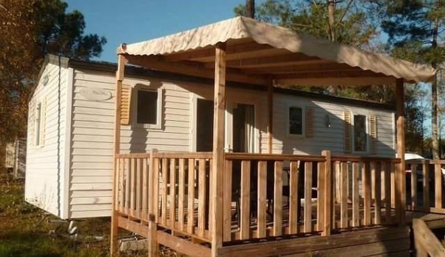 Mobile Home with Terrace - 3 Bedrooms - Bayas