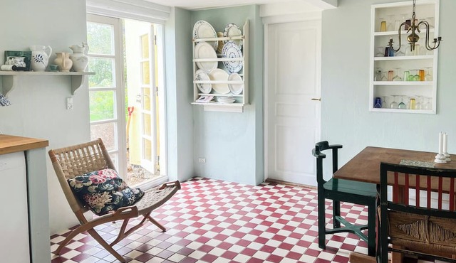 Authentic farmhouse on Møn with magnificent nature