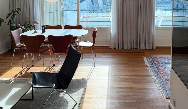Renovated flat with pool access in Østerbro