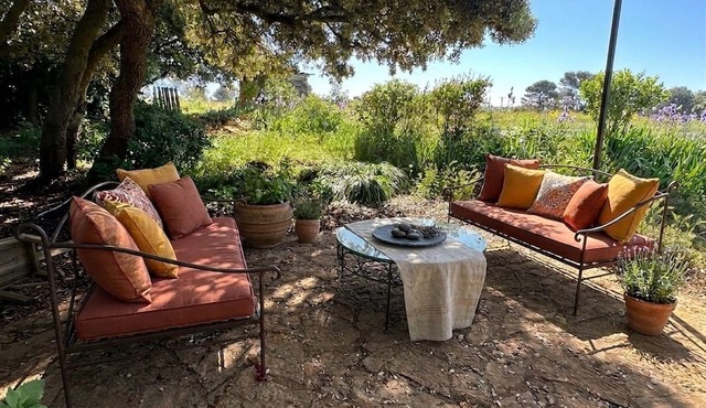 Guest house immersed in nature with horses and donkeys