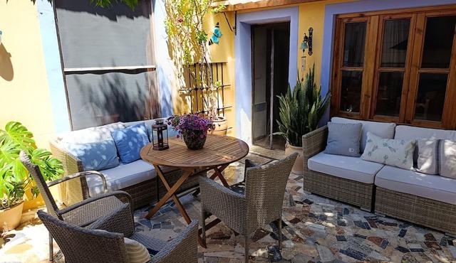 Room with pool and patio in a shared house