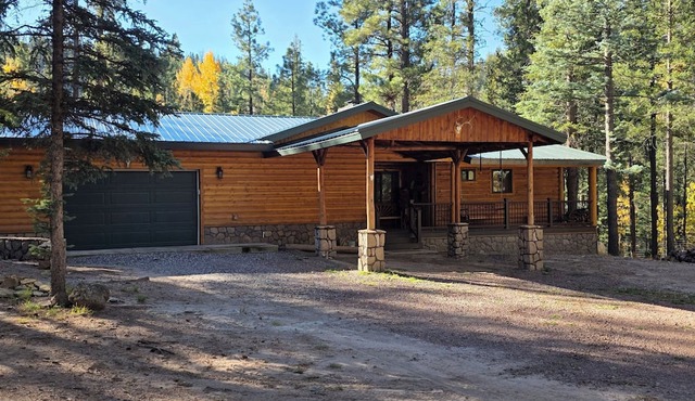 Tree House View Cabin 3 Bedroom 3 Bath, Borders National Forest in Alpine AZ