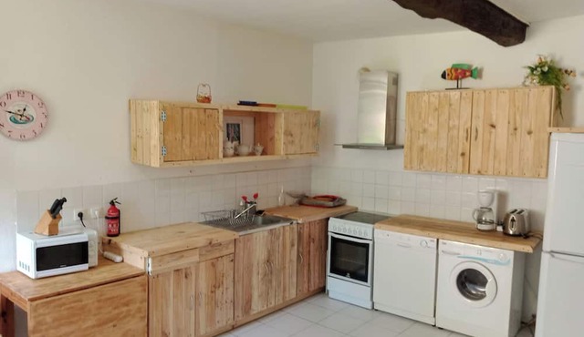 Gite in Cathar country and swimming pool
