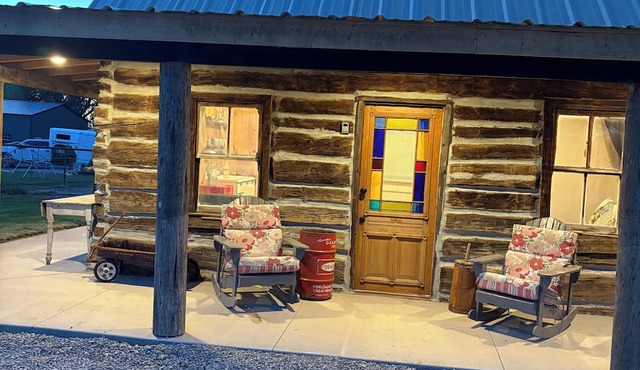 1860’s cabin in the quiet town of Levan.