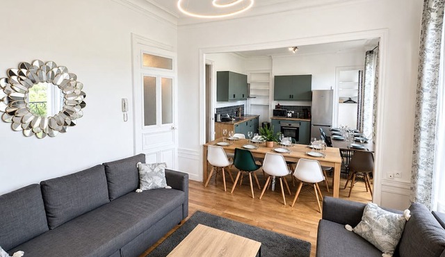 2 luxury apartments in the center of Troyes (duplex)