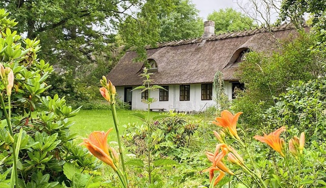 Half-timbered house from 1800s near Præstø
