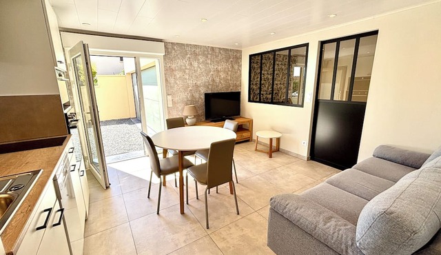 Quiet, fully-equipped 1-bedroom studio in Montmédy