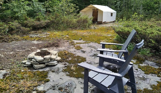 Stargrass Tent | Campground with Quarry Lake