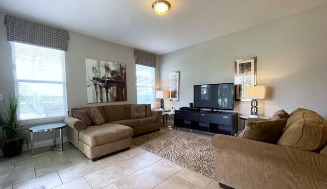 Relaxing 7 Bed Pool Home with Game Room-4204OD