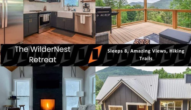Asheville Mountain Retreat with Incredible Views!