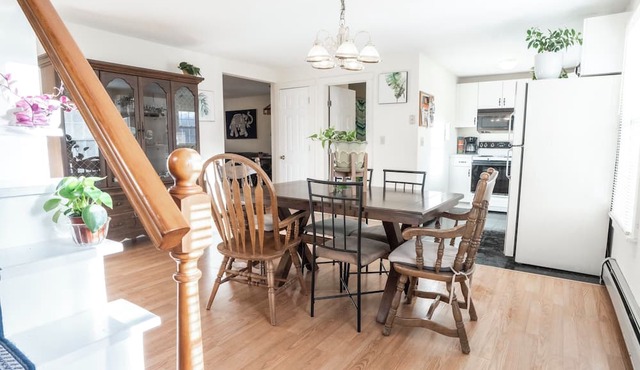 3-bedroom Proctorsville apartment, 10 min from Okemo, on Black River, great view