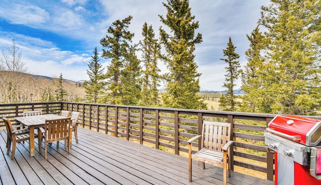 9 Mi to Fairplay Beach: Mountain-View Getaway!
