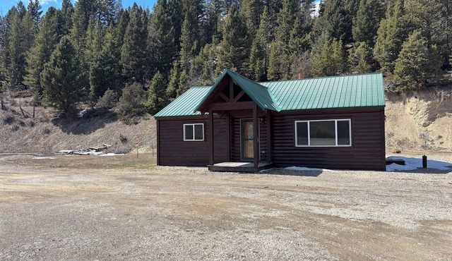 Cabin in the Little Belt Mountains