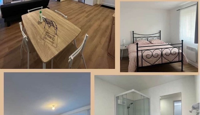The unexpected: 2-bedroom apartment in Le Creusot/Le Breuil near Tgv station
