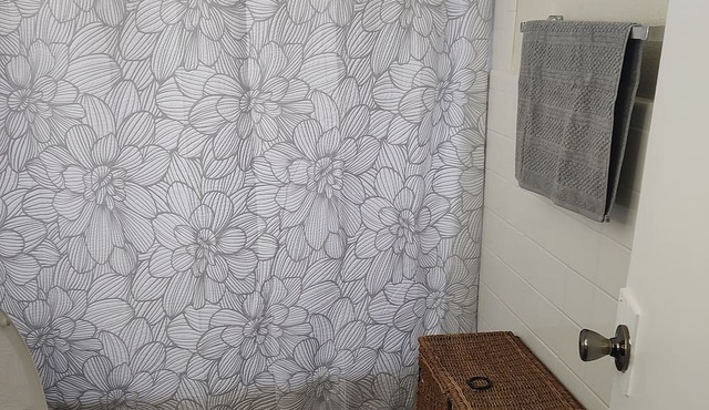 Charming 2-bedroom house in a quiet neighborhood yet convient to everything.