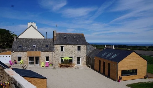 Villa indoor pool 28° sea view