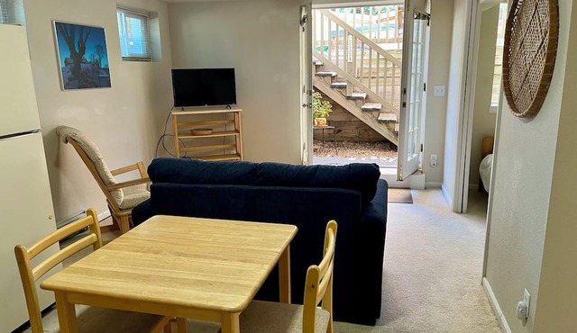 Fabulous locale for light-filled mountainside apartment in charming Boulder.