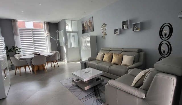 3-bedroom house, ideal for work and vacations, 9km from Lille