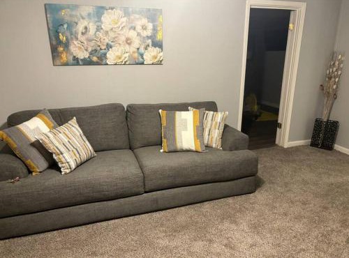 Cottage home renovated oversize vehicle parking